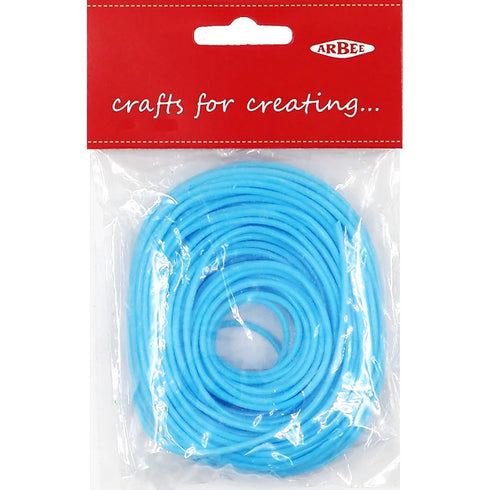 2mm Sky Blue Colour Plastic Tubing